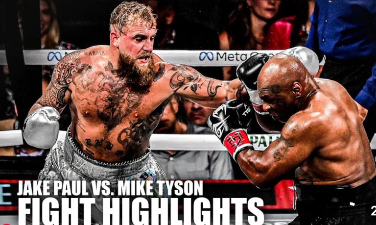 Watch Jake Paul vs Mike Tyson Highlight mp40 (0)